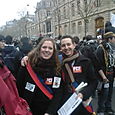 Manif des lycéen-nes à Paris le 8 avril