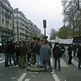 Manif des lycéen-nes à Paris le 8 avril